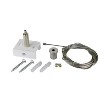 SPECTRUM LED - SPS 2 závesný set pre koľajnice dĺžka kábla 3m - Biely