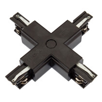SPECTRUM LED - SPS krížový 3-fázový konektor - Biely