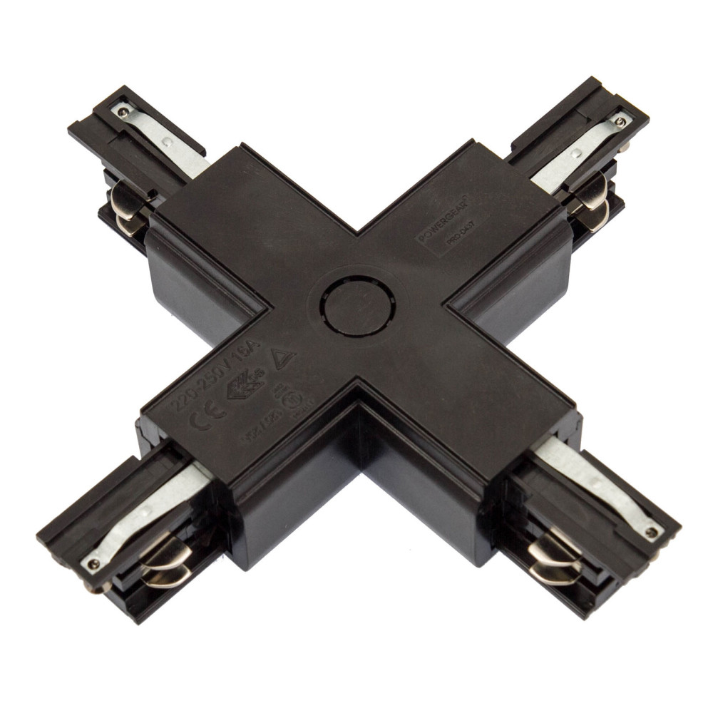 SPECTRUM LED - SPS krížový 3-fázový konektor - Biely