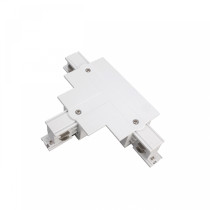 SPECTRUM LED - SPS zapustený konektor 3-fázový typ T / pravý - Biely