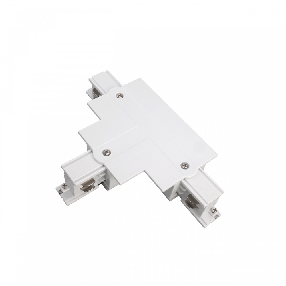 SPECTRUM LED - SPS zapustený konektor 3-fázový typ T2 / ľavý - Biely