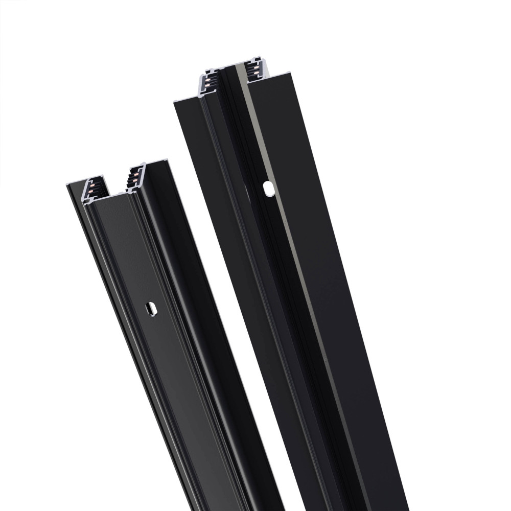 SPECTRUM - SPS zapustená koľajnica 3-fázová 1m - Čierna