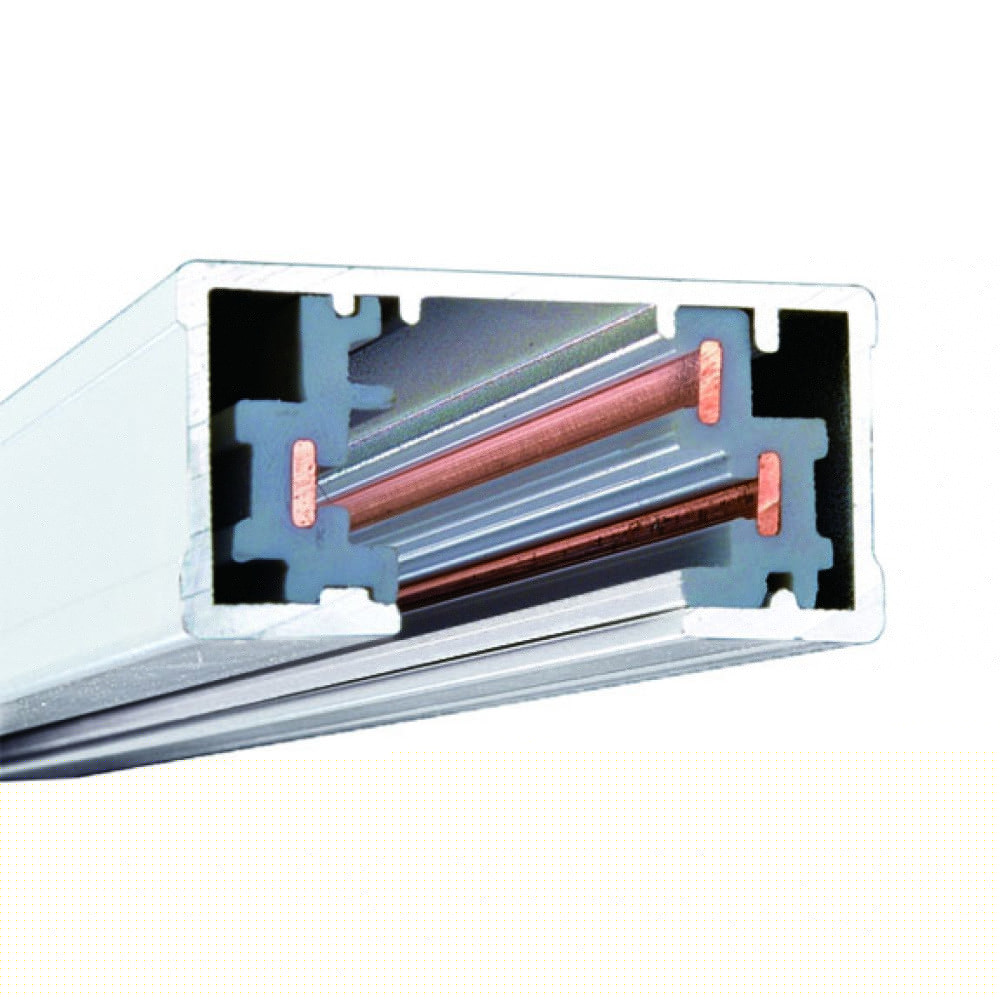SPECTRUM - SPS koľajnica 1-fázová 2m - Biela