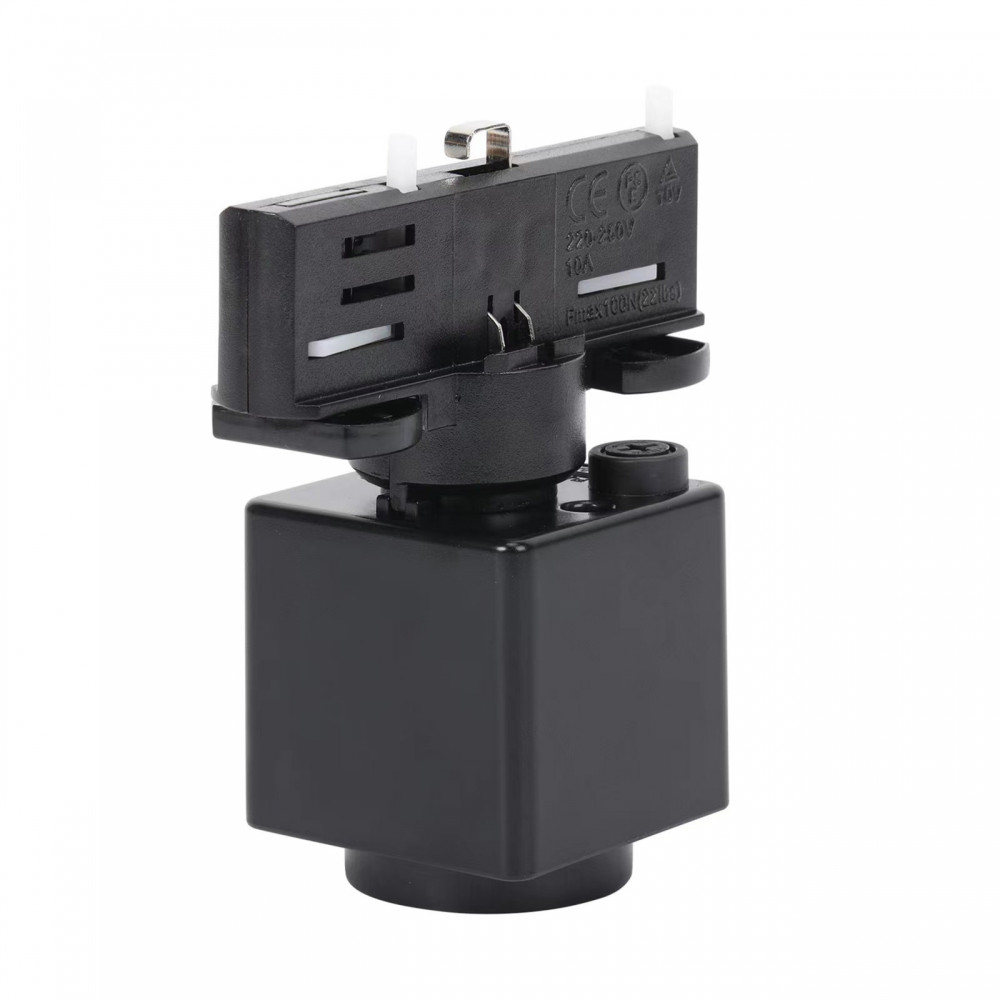 SPECTRUM LED - SPS 2 adaptér SLIM 3-fázový so zásuvkou 230V - Čierny