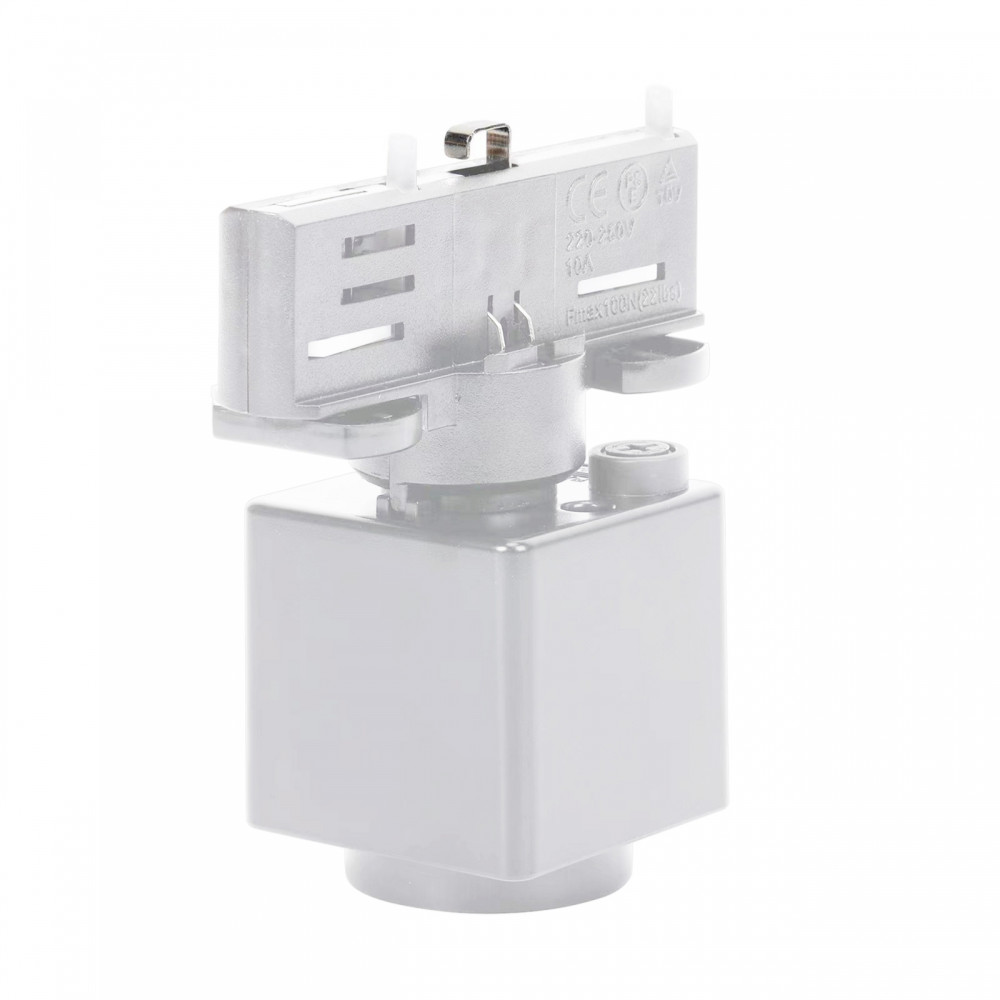 SPECTRUM LED - SPS 2 adaptér SLIM 3-fázový so zásuvkou 230V - Biely