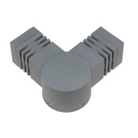 SPECTRUM - TORRE CREE 3,6W - fasádne viacsmerné svietidlo 45° IP44 176x90x60mm 230V Studená biela / 6000°K - Sivé