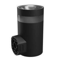 SPECTRUM LED - TORRE RING ROUND 9W - fasádne jednosmerné svietidlo 30° IP54 Ø99x78x156mm 230V CCT - Čierne