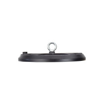 SPECTRUM - PLATEO SUN 3 HIGH BAY 100W - priemyselné svietidlo 90° IK06 IP65 Ø237x68mm 230V Neutrálna biela / 4000°K - Čierne