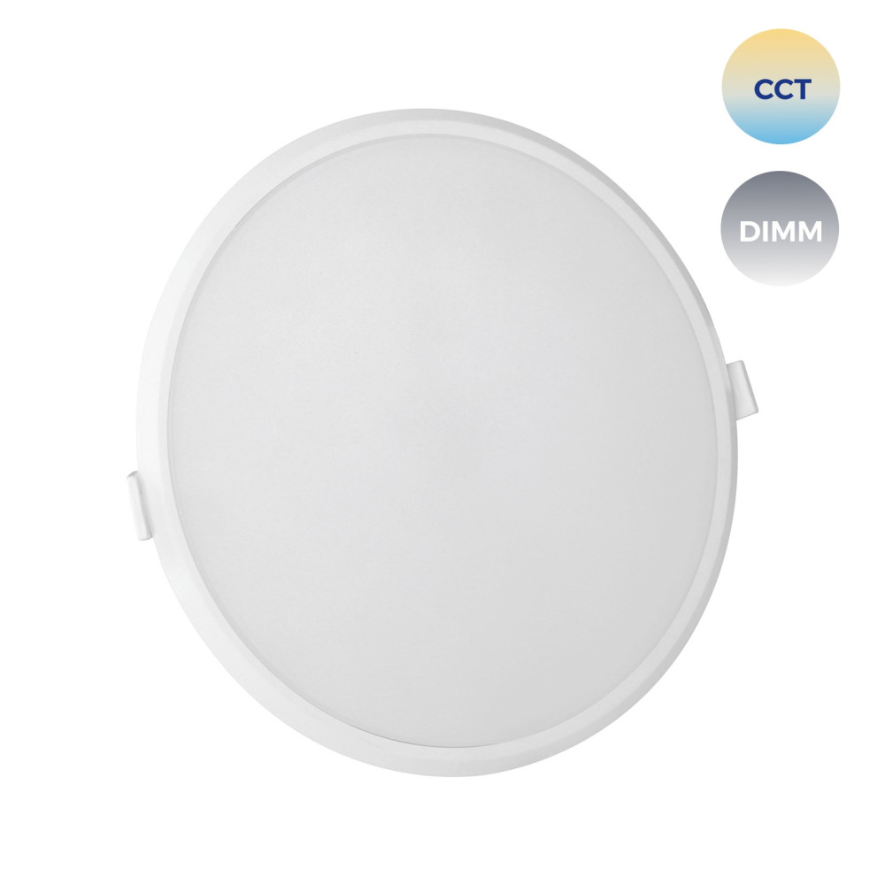 SPECTRUM LED - ALGINE SMART LED zapustený kruhový panel 22W CCT-DIM WI-FI