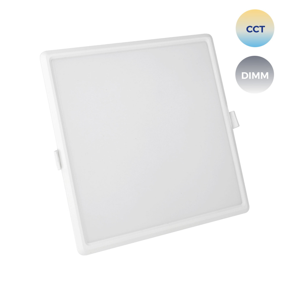 SPECTRUM LED - ALGINE SMART LED zapustený štvorcový panel 22W CCT-DIM WI-FI