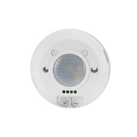 SPECTRUM LED - PIR senzor max. 2000/1000W - prisadený 360° IP20 Ø108x25 230V - dosah max. 6m
