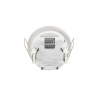 SPECTRUM - PIR senzor max. 2000/1000W - zapustený 360° IP20 Ø76x60 230V - dosah max. 6m