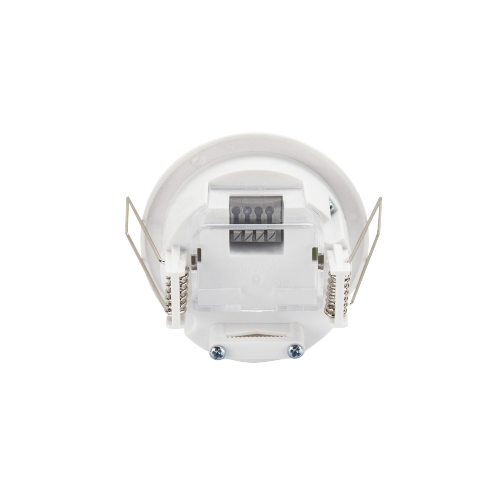 SPECTRUM - PIR senzor max. 2000/1000W - zapustený 360° IP20 Ø76x60 230V - dosah max. 6m