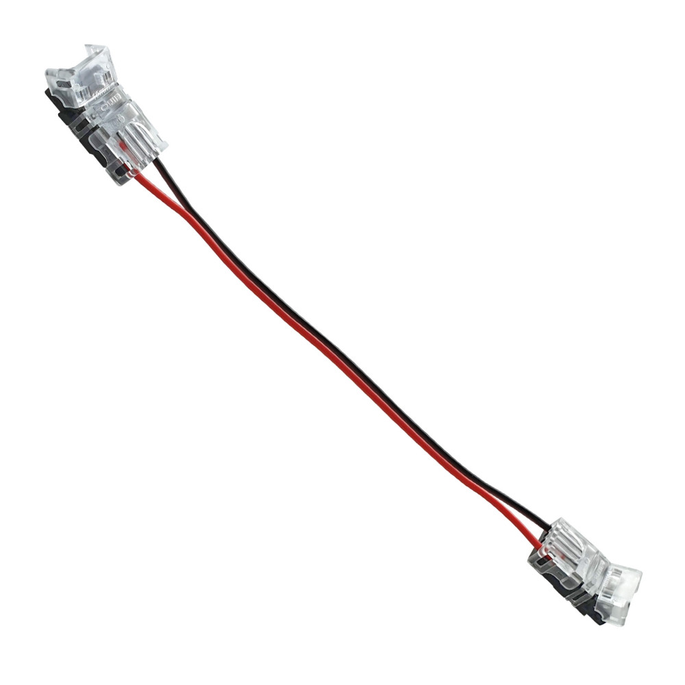 SPECTRUM LED - obojstranný konektor "KLIK" s káblom pre LED COB pásik 10mm