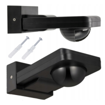 ECOLIGHT PIR pohybový senzor IP65 - 1000W - 360 ° - Čierny