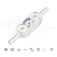 epiLED – LED modul Lumiter² – 0.72W – IP67 – 12V DC – Sýta biela (WS) / 7500°K