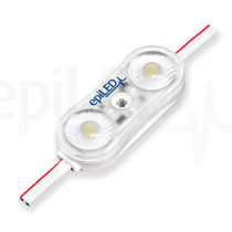 epiLED – LED modul Lumiter² – 0.72W – IP67 – 12V DC – Sýta biela (WS) / 7500°K