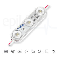 epiLED – LED modul Lumiter³ – 1.08W – IP67 – 12V DC – Sýta biela (WS) / 7500°K