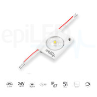 epiLED – LED modul Flaga 1-24 – 1.00W – IP67 – 24V DC – Neutrálna biela (NW) / 4000°K