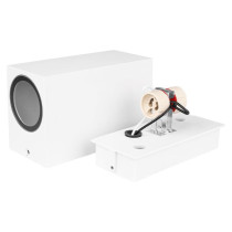 MASTER LED - Záhradné svietidlo LIDA DUO - 2xGU10 - Biela