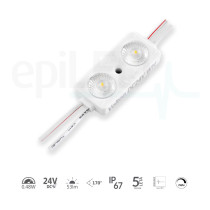 epiLED – LED modul Volton – 0.48W – IP67 – 24V DC – Denná biela (WH) / 6500°K
