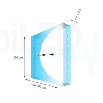 epiLED – LED modul Elypso 1.2 – 1.20W – IP67 – 12V DC – Denná biela (WH) / 6500°K
