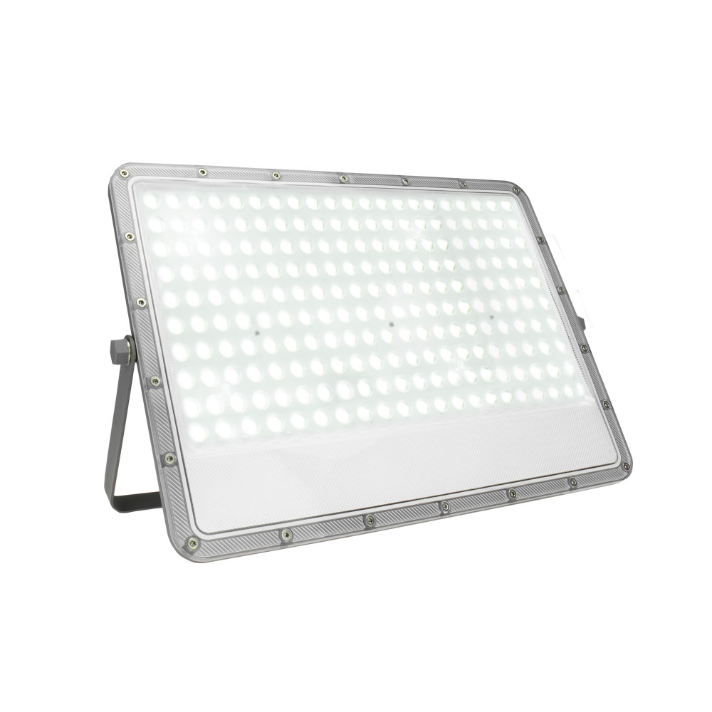 SPECTRUM LED - NOCTIS MAX - 200W reflektor IP65 230V Studená biela / 6000°K - Sivý / Záruka 5 rokov