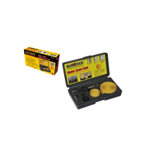 CROWNMAN Dierovacia píla na drevo s adaptérom Sada 11 ks + krabica