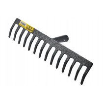 CROWNMAN Hrable na lístie a trávu, KOV, 38cm, 14 zubov