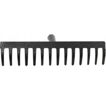 CROWNMAN Hrable na lístie a trávu, KOV, 38cm, 14 zubov