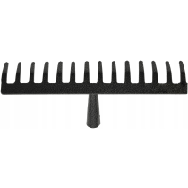 CROWNMAN Hrable na lístie a trávu, KOV, 38cm, 14 zubov