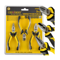 CROWNMAN Kombinované kliešte / kliešte SET 125mm, uhlíková oceľ