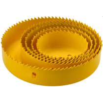 CROWNMAN Karbonizovaný dierovač na drevo s adaptérom Sada 8 ks + krabica