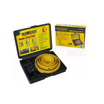 CROWNMAN Karbonizovaný dierovač na drevo s adaptérom Sada 8 ks + krabica