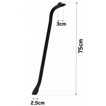 CROWNMAN Vyťahovač oceľových klincov Breszka 750 mm