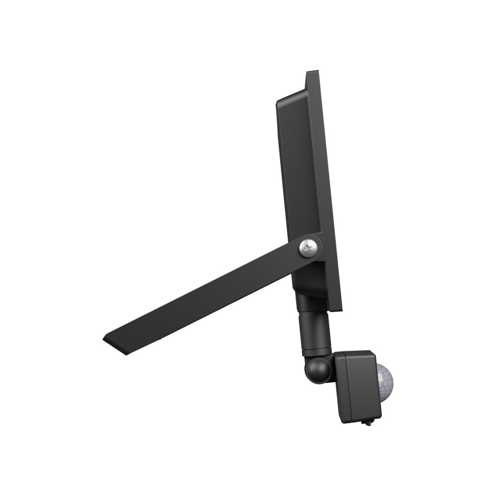 SPECTRUM LED - NOCTIS LUX 4 - 50W reflektor IP44 230V Neutrálna biela / 4000°K - Čierny / so senzorom pohybu