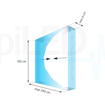 epiLED – LED modul Elypso 7.0 – 7.00W – IP67 – 12V DC – Denná biela (WH) / 6500°K