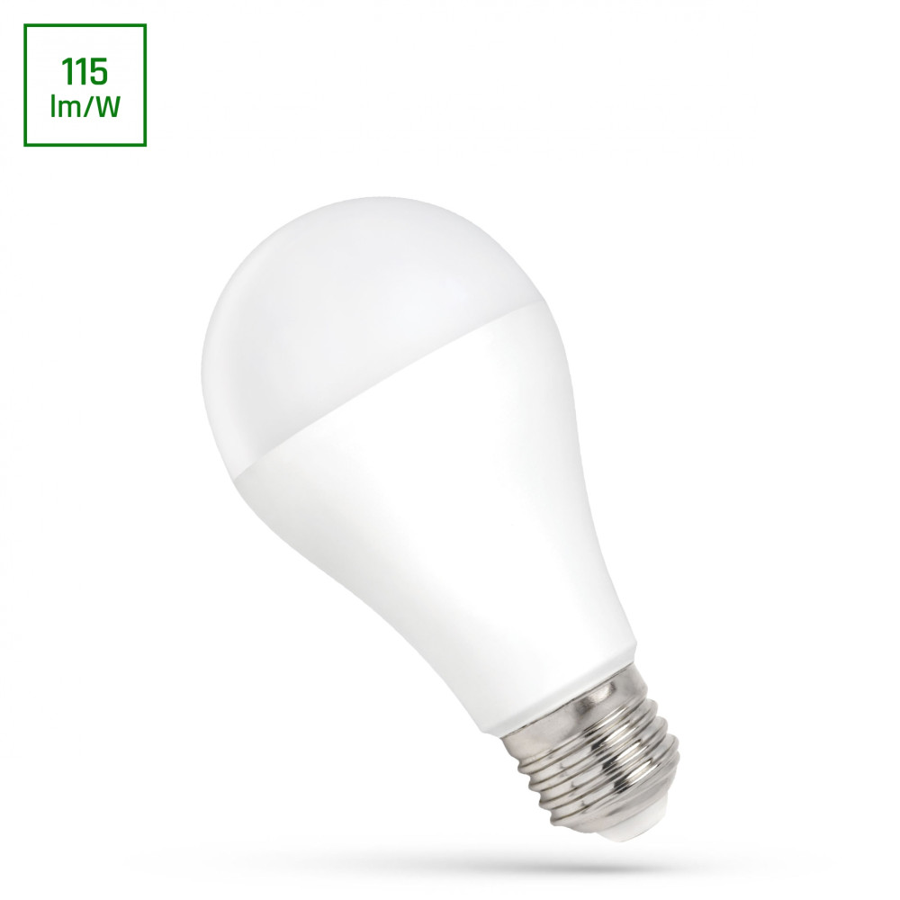 SPECTRUM LED - ŽiarovkaPREMIUM - 20W - 2300lm - 160° - 230V - Teplá biela / 3000°K - GLS A65 E-27