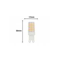 ECOLIGHT LED žiarovka G9 - 5W - 480lm - 3000k - teplá biela - 220-240V