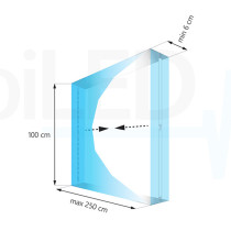 epiLED – LED modul do svetelnej reklamy Elypso Board 22 – 22W – IP20 – 24V DC – Denná biela (WH) / 6500°K