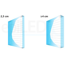 epiLED – LED modul pre svetelné panely - Planar Net 2.0 – 2.00W – IP20 – 24V DC – Denná biela (WH) / 6500°K