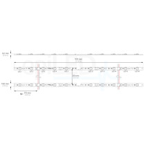 epiLED – LED modul pre svetelné panely - Planar Net 2.0 – 2.00W – IP20 – 24V DC – Denná biela (WH) / 6500°K