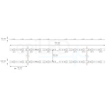 epiLED – LED modul pre svetelné panely - Planar Net 4.0 – 4.00W – IP20 – 24V DC – Denná biela (WH) / 6500°K