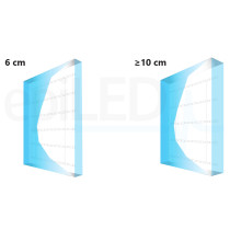 epiLED – LED modul pre svetelné panely - Planar Net 7.0 – 7.00W – IP20 – 24V DC – Denná biela (WH) / 6500°K
