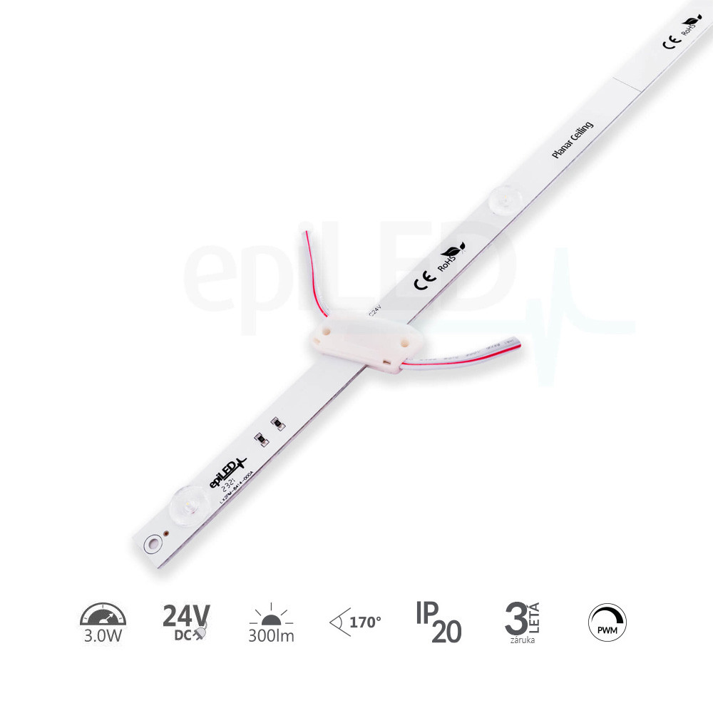 epiLED – LED modul pre svetelné panely - Planar Net Ceiling – 3.00W – IP20 – 24V DC – Neutrálna biela (NW) / 4000°K