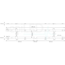 epiLED – LED modul pre svetelné panely - Planar Net Ceiling – 3.00W – IP20 – 24V DC – Neutrálna biela (NW) / 4000°K