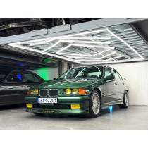 BERGE LED stropné svietidlo Hexagon IP44 - 210W - 110 lm/W - 243 x 485cm - studená biela