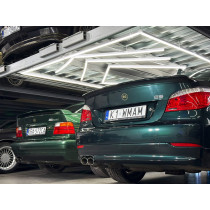 BERGE LED stropné svietidlo Hexagon IP44 - 210W - 110 lm/W - 243 x 485cm - studená biela