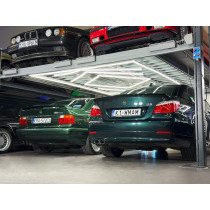 BERGE LED stropné svietidlo Hexagon IP44 - 210W - 110 lm/W - 243 x 485cm - studená biela