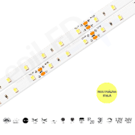 epiLED – 5m LED pásik Flex-60 – 5W, 60xSMD, 8mm, IP20, 12V DC - Neutrálna biela (NW) / 4000°K